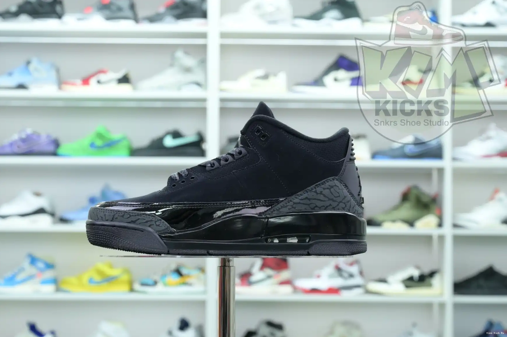 Air Jordan3“Black Kimikick Cat” Jordan 0813